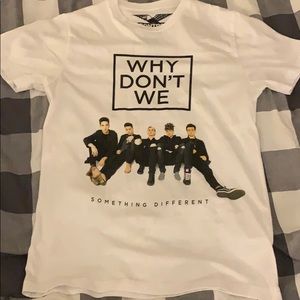 Why Don’t We shirt from concert
